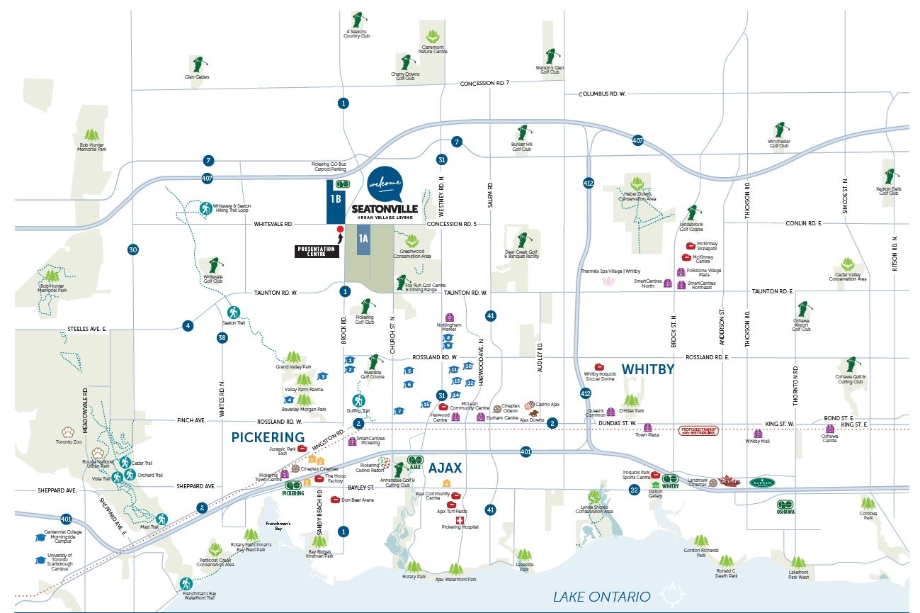 Seatonville - Map